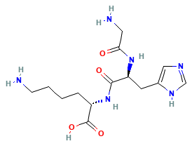 GHK-Cu 2D chemical structure