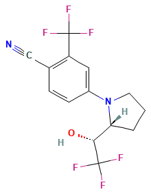 Ligandrol (LGD-4033) chemical structure
