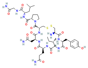 Oxytocin chemical structure